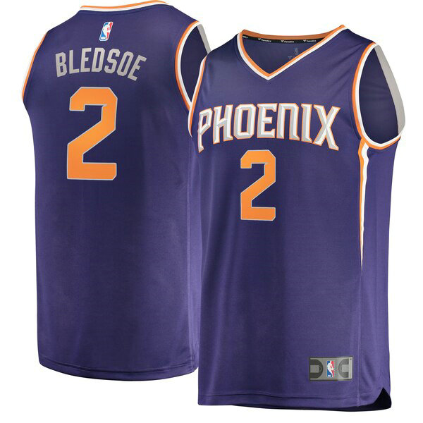 Maillot nba Phoenix Suns Icon Edition Homme Eric Bledsoe 2 Pourpre